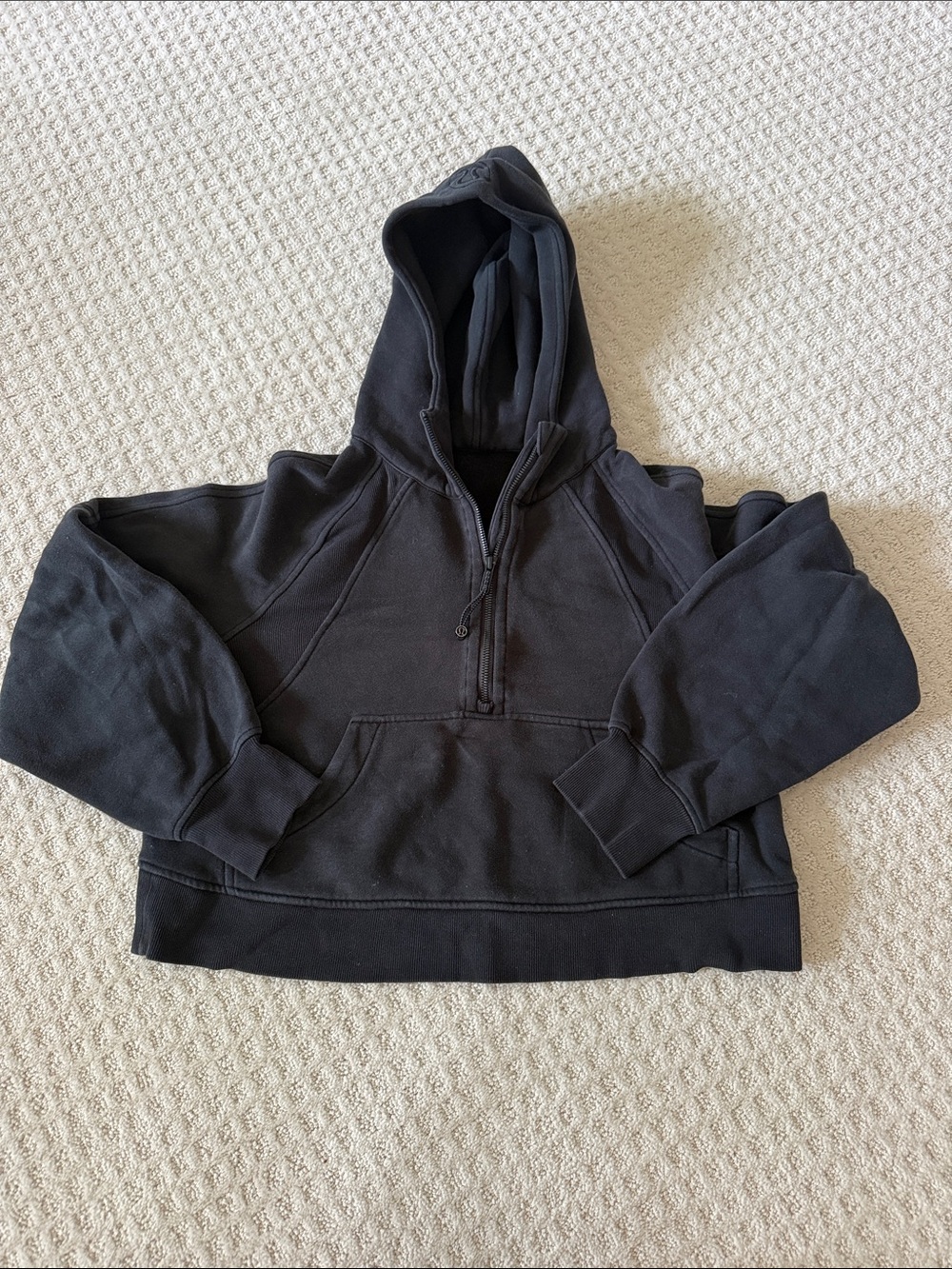 Lululemon Black Scuba Hoodie Sweatshirt